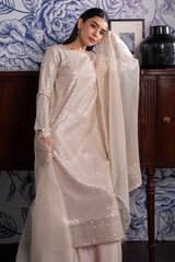 BISQUE SHELL-3 PC (SHIRT, TROUSER & DUPATTA)