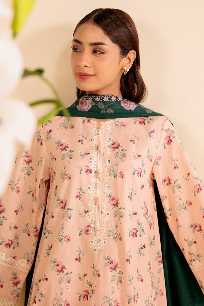 PINK PARFAIT-3 PIECE PRINTED LAWN SUIT