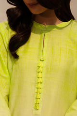 LIME AURA-2 PIECE (SHIRT & TROUSER)