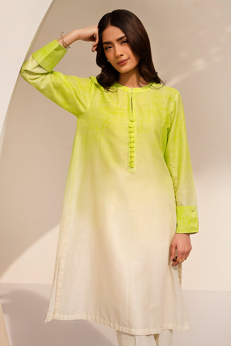 LIME AURA-2 PIECE (SHIRT & TROUSER)