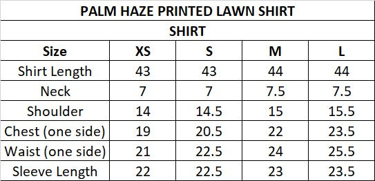 Size Guide