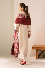CRIMSON BLUSH-2PC (SHIRT & DUPATTA)