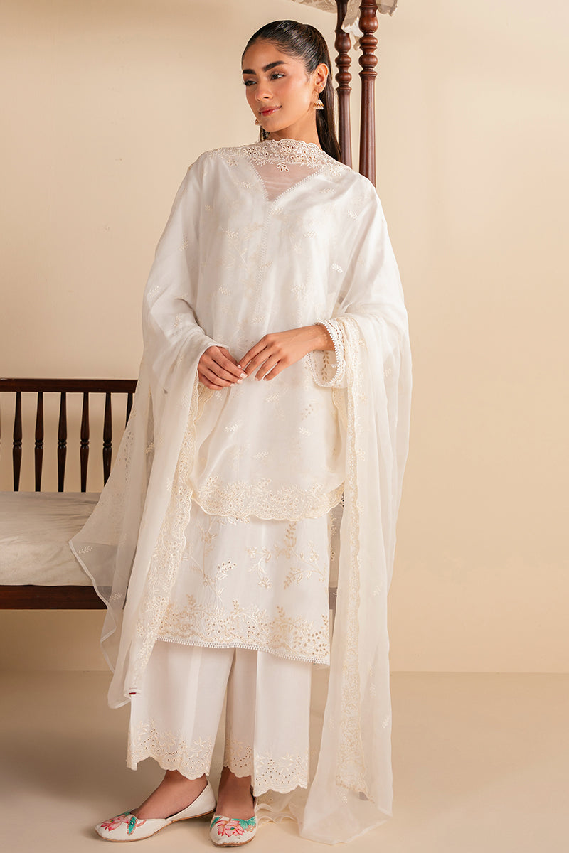 MOON LIGHT-CHIKANKARI (SHIRT & DUPATTA)