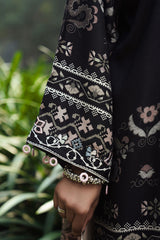 BLACK NOIR-3PC PRINTED MARINA SUIT