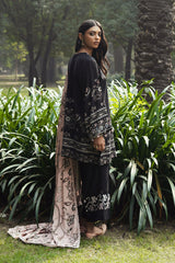 BLACK NOIR-3PC PRINTED MARINA SUIT