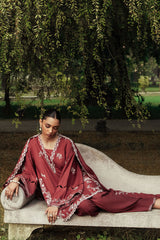 ROUGE LUXE-3PC EMBROIDERED MARINA SUIT