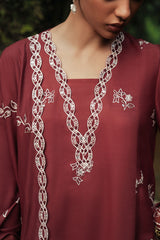 ROUGE LUXE-3PC EMBROIDERED MARINA SUIT