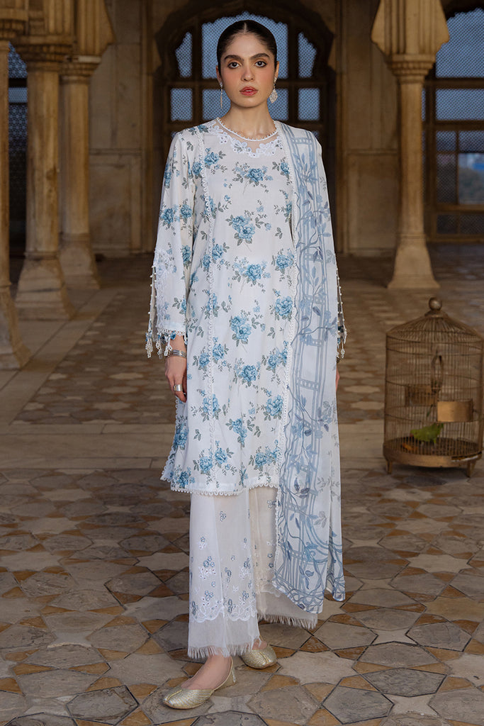 SUMMER MELODY-3PC PRINTED LAWN SUIT