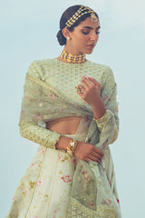 TRANQUIL HAZE-3PC SILK EMBROIDERED PRET