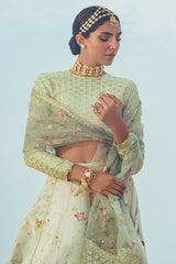 TRANQUIL HAZE-3PC SILK EMBROIDERED PRET