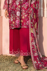 WHIMSICAL ZEST-3PC PRINTED LAWN SUIT