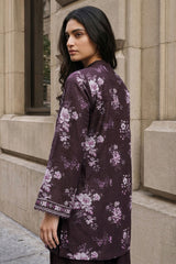 MIDNIGHT BLOSSOM-2PC KHADDAR PRINTED SUIT
