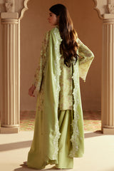 FLORAL CHARM-3 PC LINEN EMBROIDERED SUIT