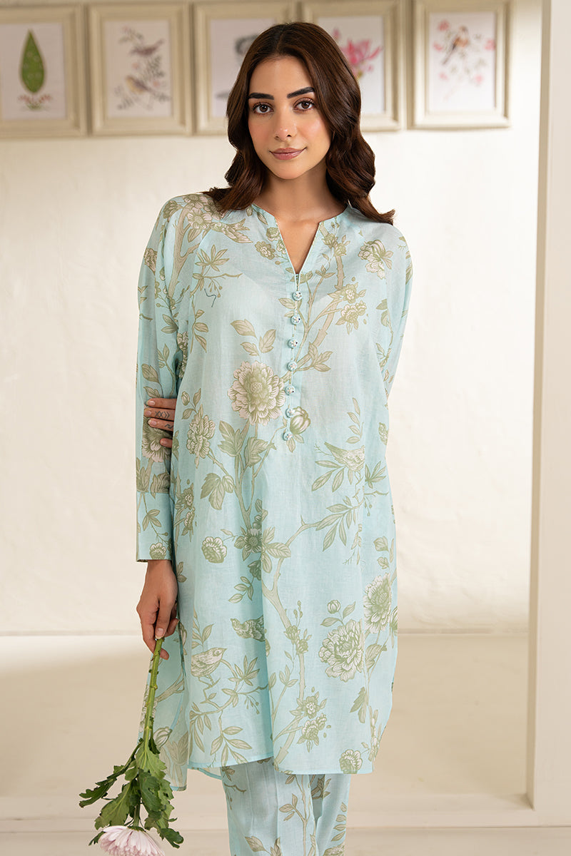 LIME GLOW-2PC (SHIRT & TROUSER)