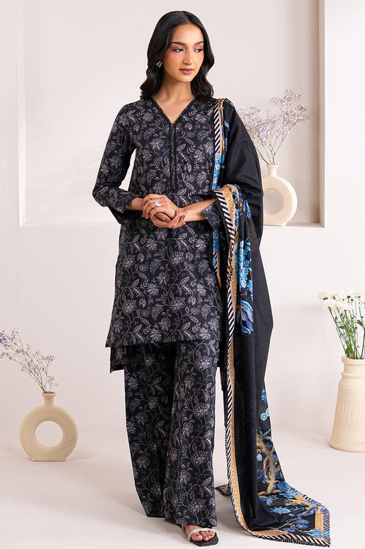 RAVEN ZEST-3 PIECE PRINTED LAWN SUIT