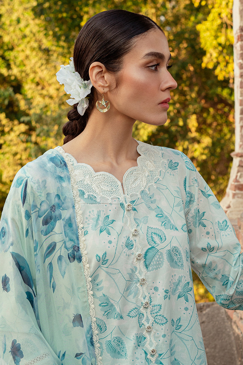 WHISPERING DOVE-3 PIECE LAWN PRINTED SUIT