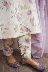 ROSEATE MUSE-3 PIECE PRINTED LAWN SUIT