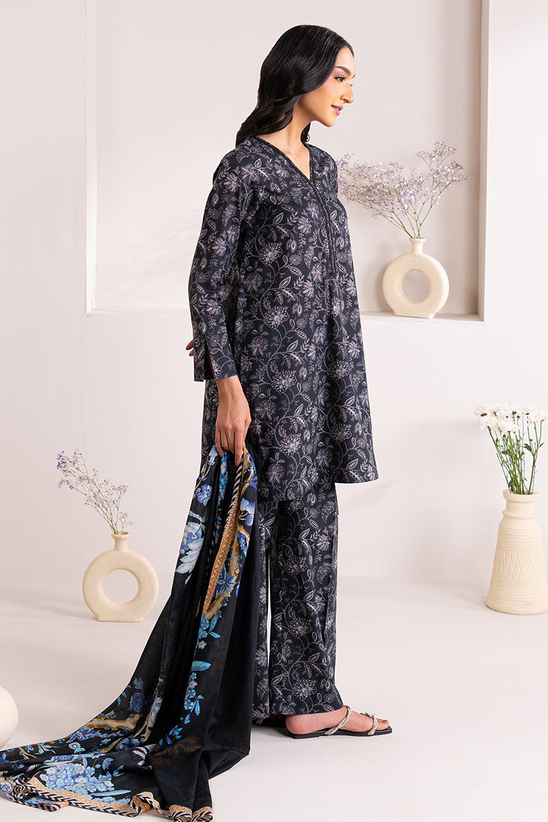 RAVEN ZEST-3 PIECE PRINTED LAWN SUIT