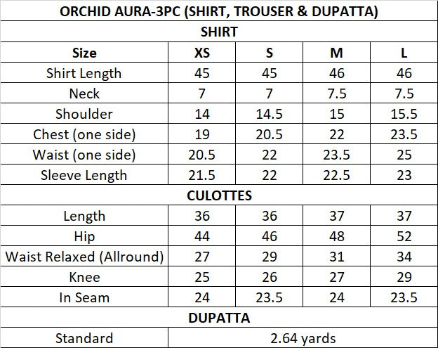 Size Guide