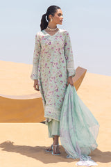 GREY MIST-3 PIECE PRINTED LAWN SUIT