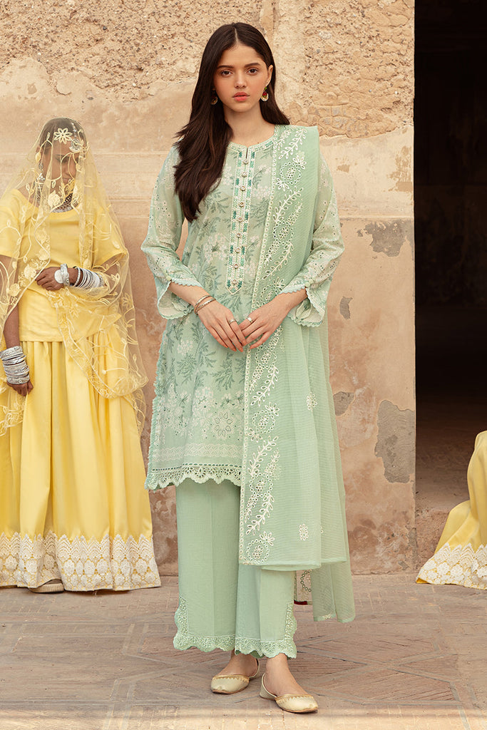 ICE LILY-3 PIECE LAWN PRINTED SUIT