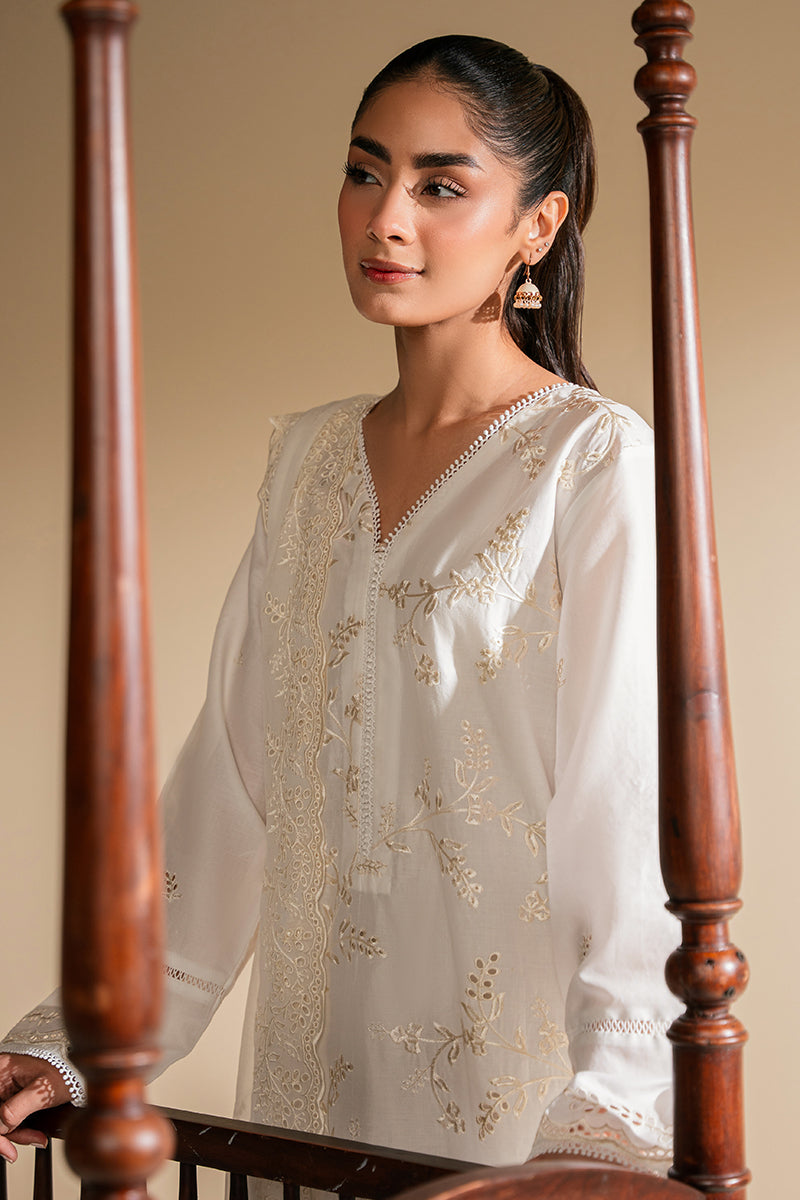 MOON LIGHT-CHIKANKARI (SHIRT & DUPATTA)