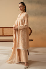 SILVER DUST-3 PIECE EMBROIDERED LAWN SUIT