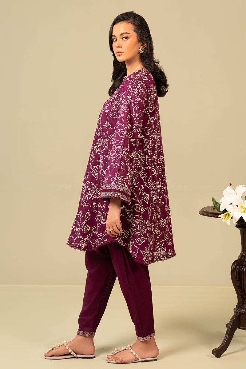 PURPLE HAZE-2 PIECE PRINTED SUIT