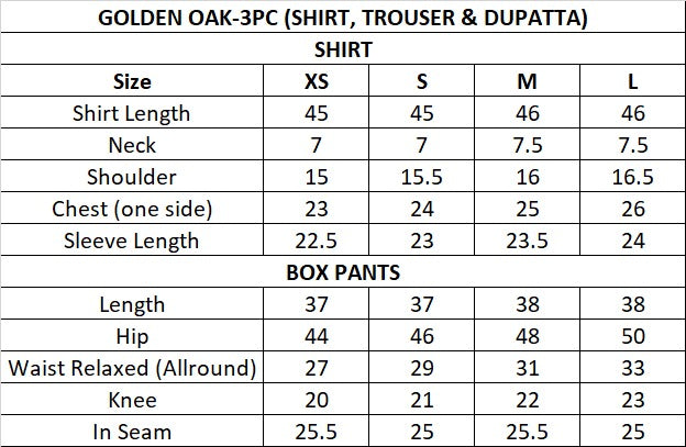 Size Guide