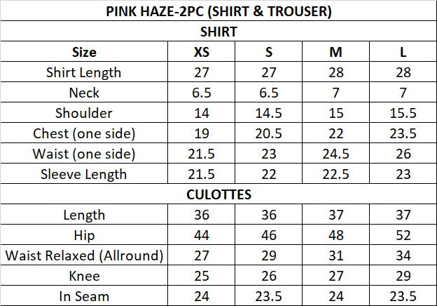 Size Guide