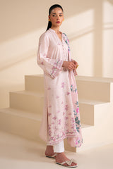 ROSEATE BLUSH-2 PC (SHIRT & DUPATTA)