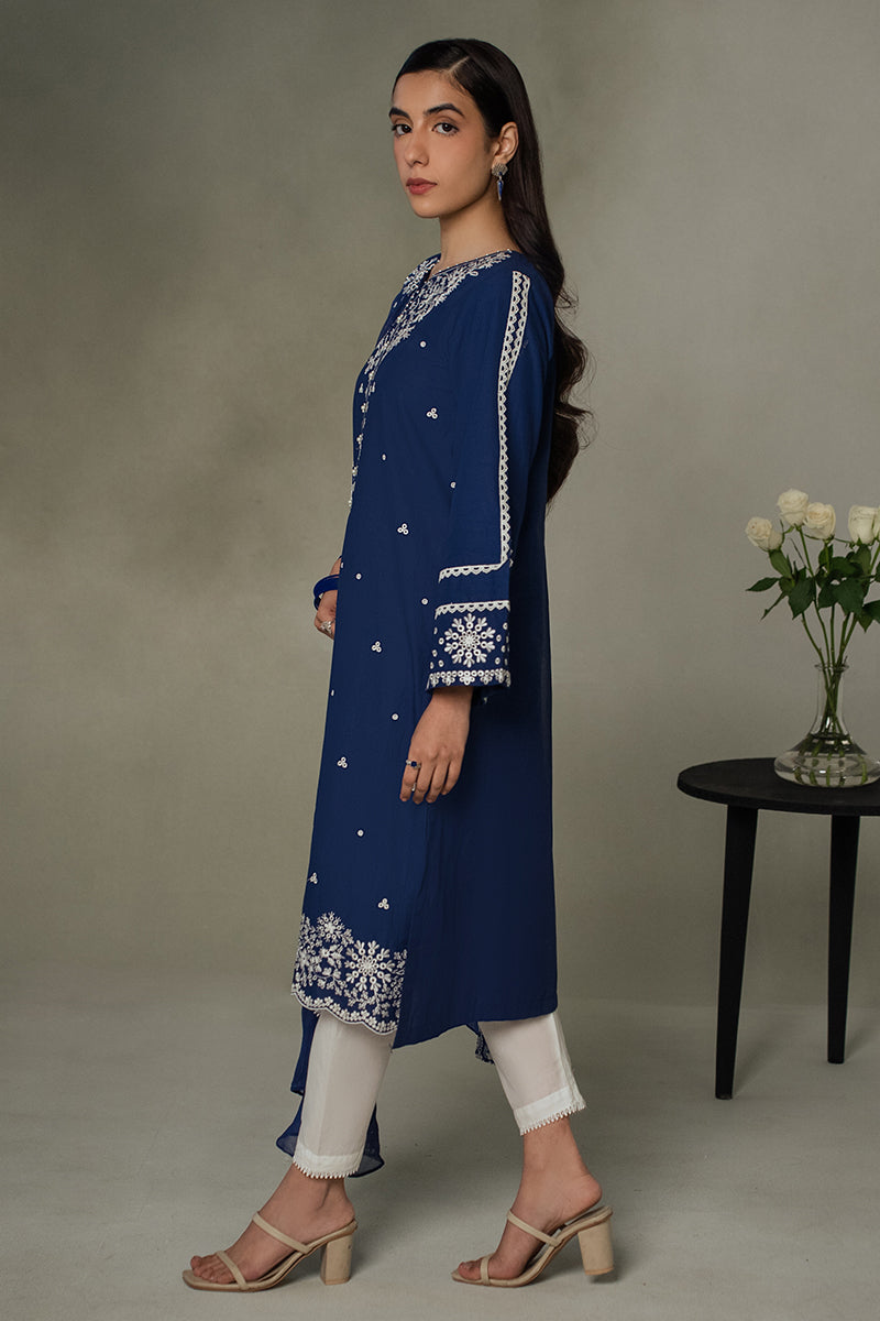 MIDNIGHT BLUE-2 PIECE (SHIRT & DUPATTA)