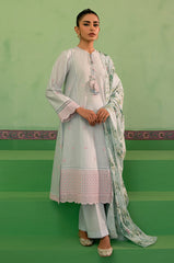 AQUA PEARL-3 PIECE LAWN EMBROIDERED SUIT