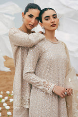 SCINTILLATING CRYSTAL-2PC SILK EMBROIDERED PRET