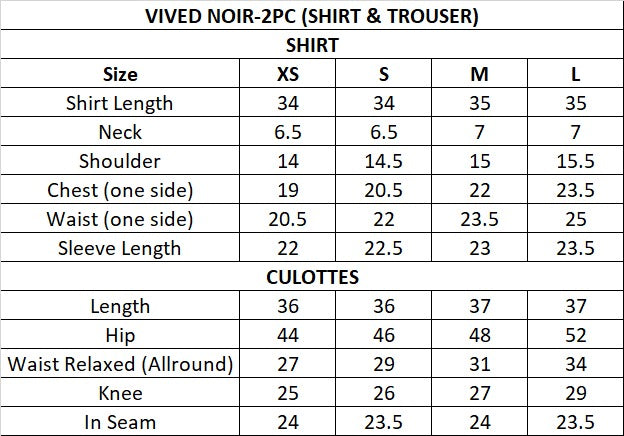 Size Guide