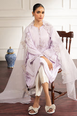 PERIWINKLE FLORET-2 PC (SHIRT & DUPATTA)