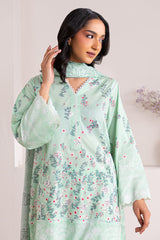 MINT GRACE-3 PIECE PRINTED LAWN SUIT
