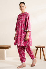 DEEP BLUSH-2 PC (SHIRT & TROUSER)