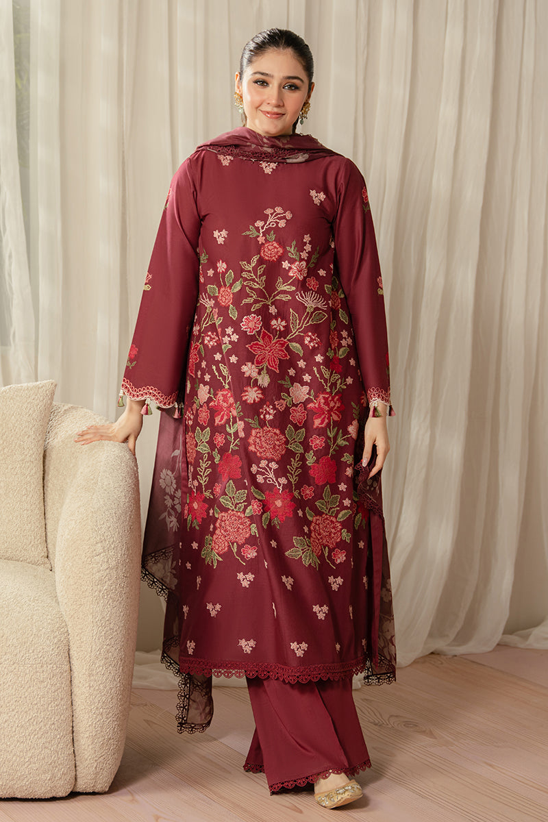 Ruby Maze RUBY MAZE-3 PIECE EMBROIDERED LAWN SUIT – Cross Stitch Intl