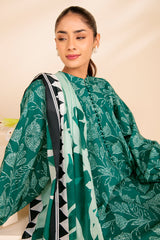 EDEN GLOW-3 PIECE PRINTED LAWN SUIT
