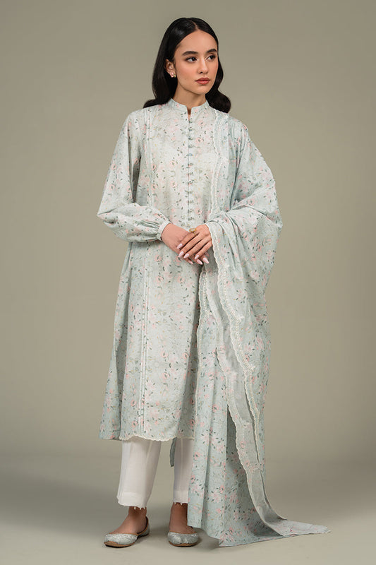 AQUA WHISPER 2PC (SHIRT & DUPATTA)