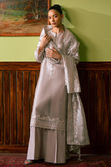 ROSE SHELL-4 PIECE EMBROIDERED ZARI SUIT