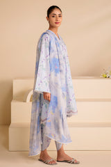 PURPLE HAZE-3 PIECE PRINTED LAWN SUIT