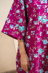 FUCHSIA GRACE-2 PC PRINTED KHADDAR SUIT