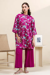 FUCHSIA GRACE-2 PC PRINTED KHADDAR SUIT