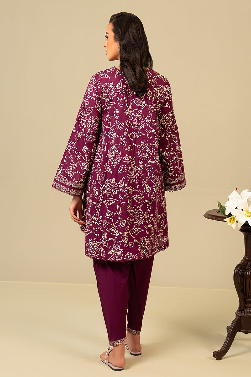 PURPLE HAZE-2 PIECE PRINTED SUIT