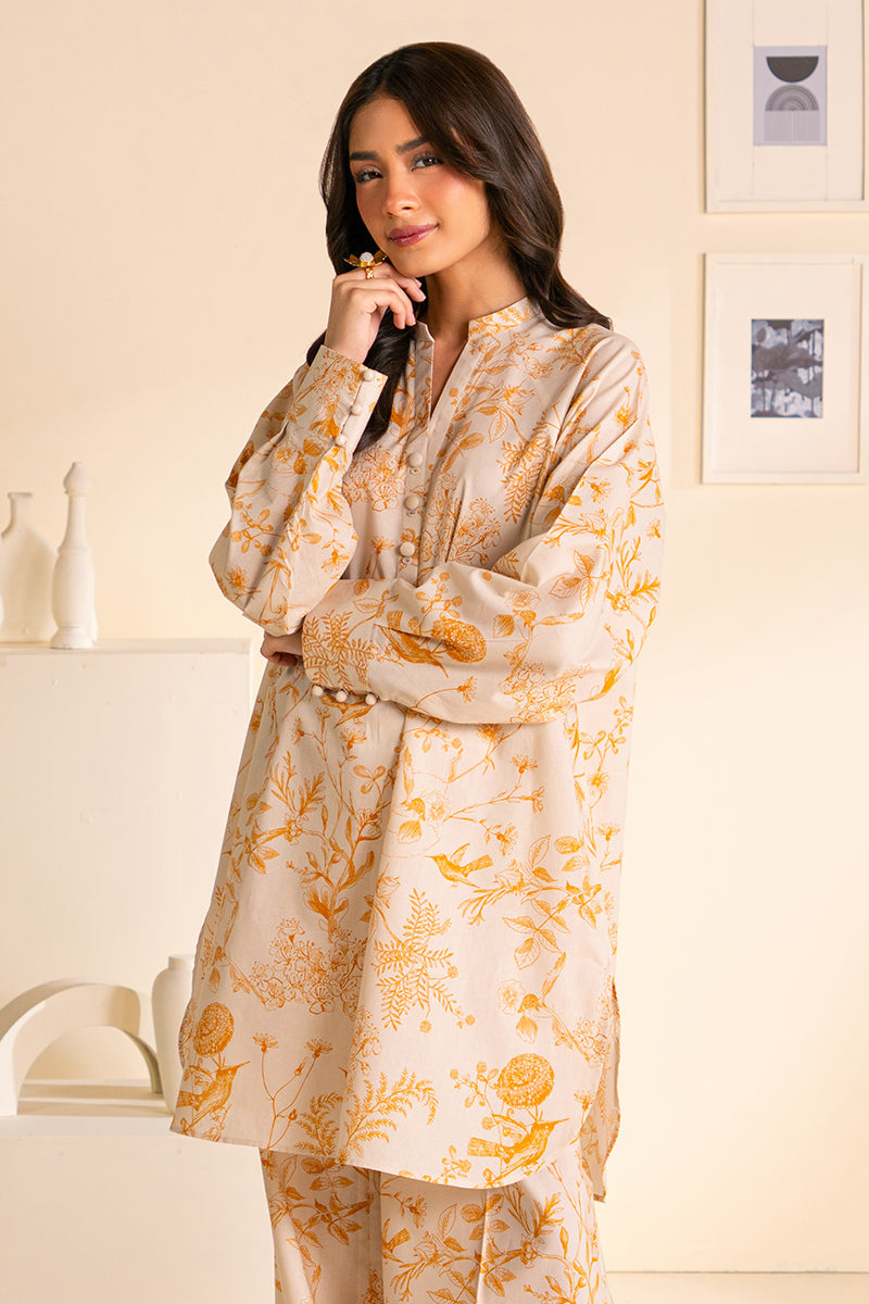 AMBER GLAM-2 PC PRINTED LAWN SUIT