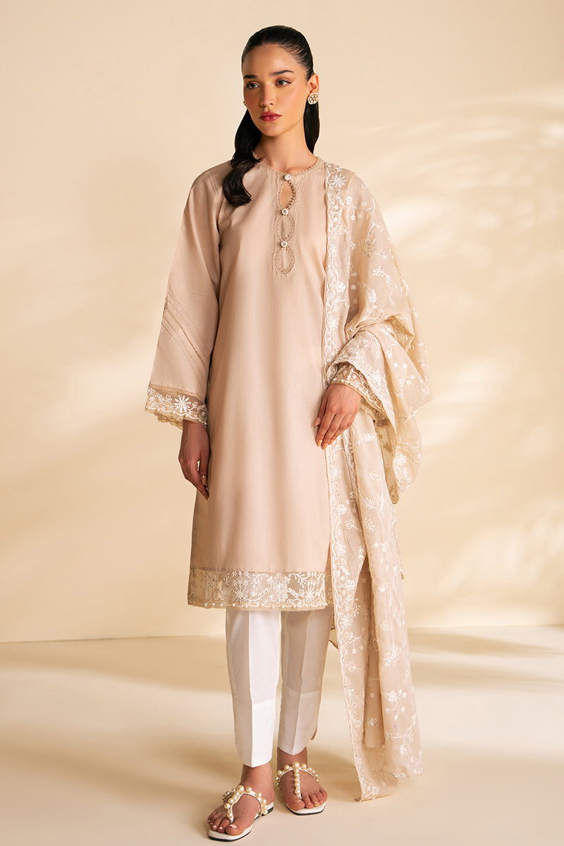 SAND STONE-2 PC (SHIRT & DUPATTA)