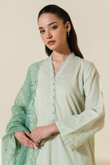 PISTACHIO FERN-2 PC (SHIRT & DUPATTA)