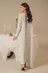 PEARL BLUE-2 PIECE (SHIRT & DUPATTA)